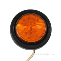 12V-24V Amber Round LED Truck Side Marker Light